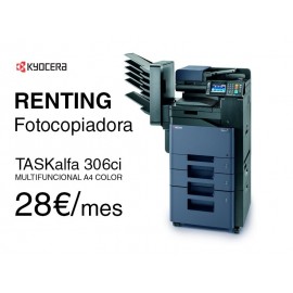 Alquilar fotocopiadora TASKalfa 306ci - Kyocera